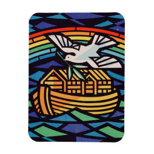 Noach's ark met Heilige Geest Magneet