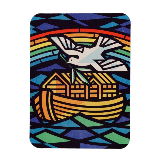 Noach's ark met Heilige Geest Magneet (Verticaal)