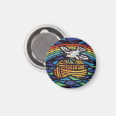 Noach's ark met Heilige Geest Magneet (Voorkant / Achterkant)