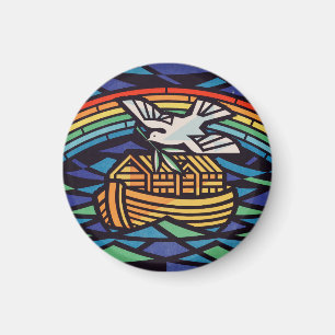 Noach's ark met Heilige Geest Magneet