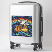 Noach's ark met Heilige Geest Sticker (Koffer)