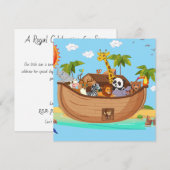 Noach's Ark Personaliseerbaar Aangepast Kaart (Voorkant / Achterkant)