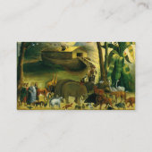 Noach's ark van Joseph Henry Hidley Visitekaartje (Achterkant)