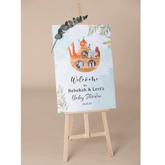 Noach's Ark Welkom Bord Poster