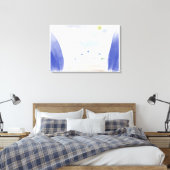 Noach's kudde zag... Canvasprint Canvas Afdruk (Insitu (Slaapkamer))