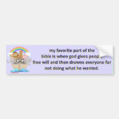 noah ' ark bumpersticker (Voorkant)