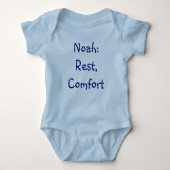 Noah Baby naam betekent Bodysuit (Voorkant)