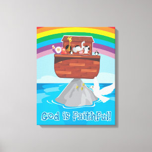Noah Bak Canvas Afdruk