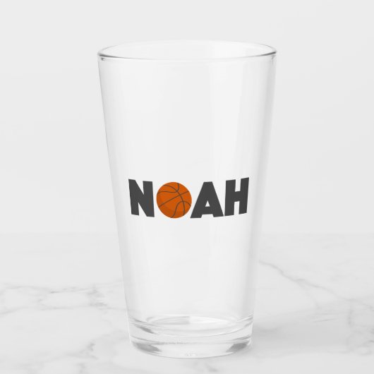 Noah Basketball Glas (Voorkant)