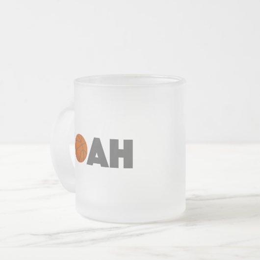 Noah Basketball Matglas Koffiemok (Voorkant links)