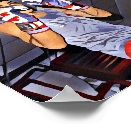 Noah  boxing training poster (Hoek)