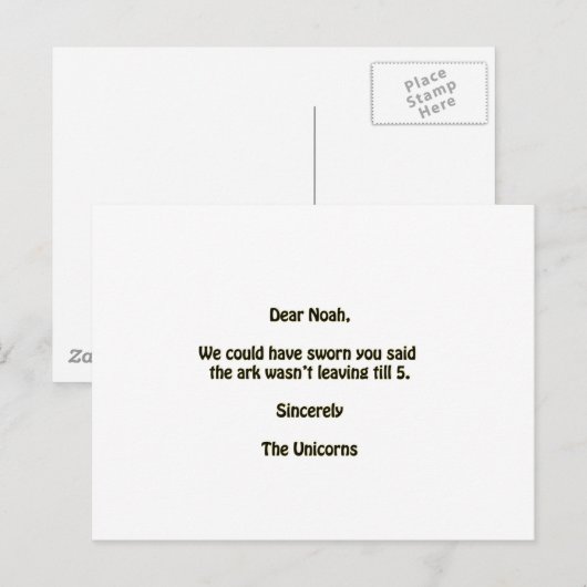 Noah Briefkaart (Voorkant / Achterkant)