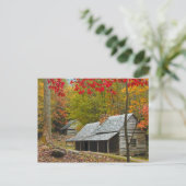 Noah "Bud" Ogle Cabin in the Smokies Briefkaart (Staand voorkant)
