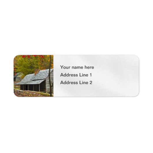 Noah "Bud" Ogle Cabin in the Smokies Etiket (Voorkant)