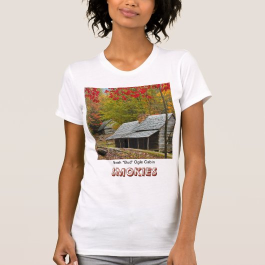 Noah "Bud" Ogle Cabin in the Smokies T-shirt (Voorkant)