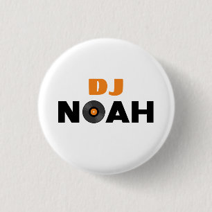 Noah DJ Ronde Button 3,2 Cm