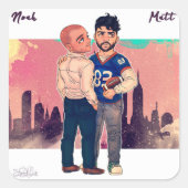 Noah en Matt Sticker (Voorkant)