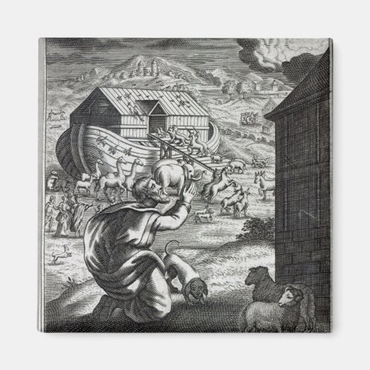 Noah entreth the Ark Magneet (Voorkant)