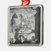 Noah entreth the Ark Metalen Ornament (Links)