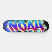 NOAH Gepersonaliseerd Graffiti Skateboard (Horizontaal)
