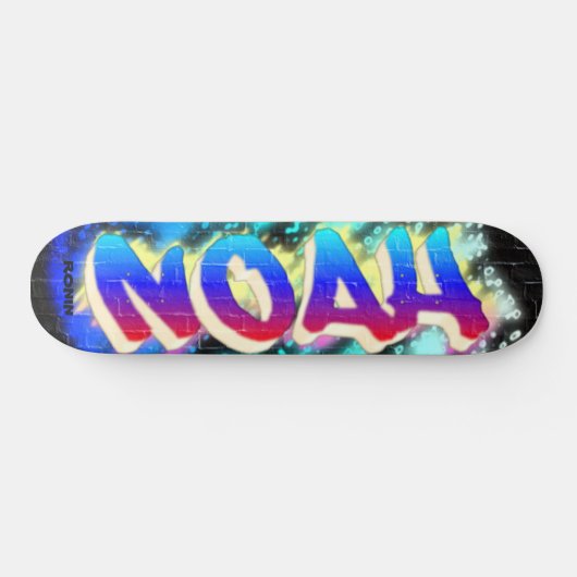 NOAH Gepersonaliseerd Graffiti Skateboard (Horizontaal)