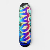 NOAH Gepersonaliseerd Graffiti Skateboard (Voorkant)