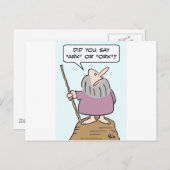 noah god ark ork bible overstroming briefkaart (Voorkant / Achterkant)