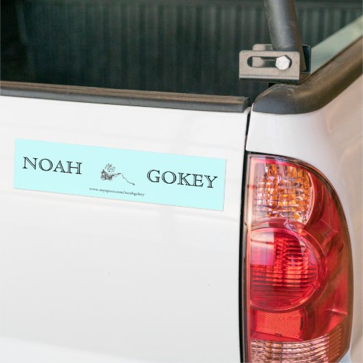 Noah Gokey Bumpersticker 1 (Op Truck)