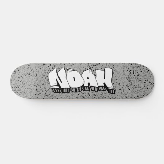 Noah Graffiti aangepast skateboard (Horizontaal)