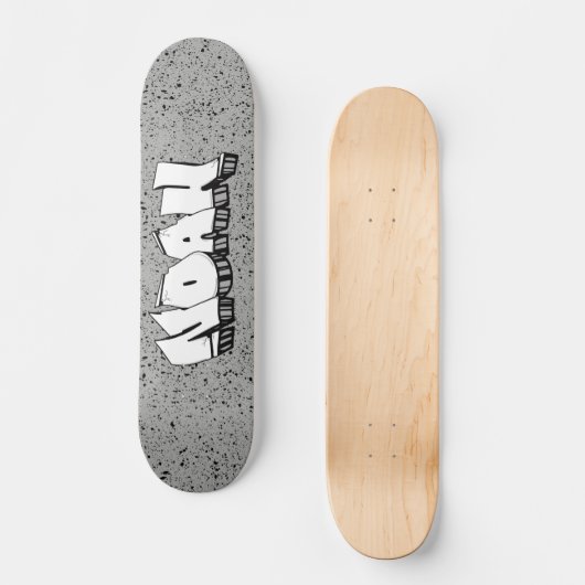 Noah Graffiti aangepast skateboard (Voorkant)