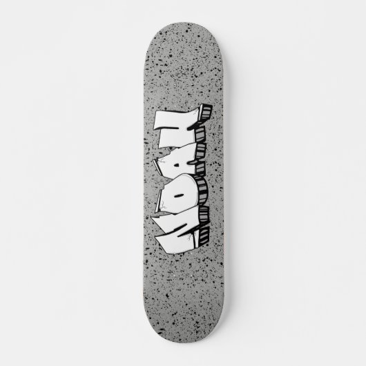Noah Graffiti aangepast skateboard (Voorkant)