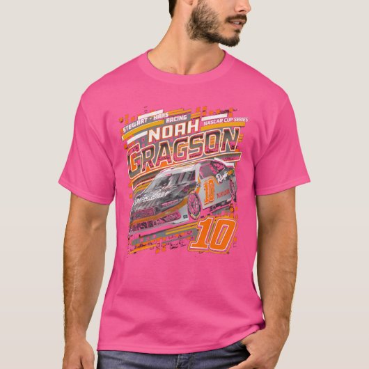 Noah Gragson Black Draft T-shirt (Voorkant)