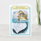 Noah Iceberg Biblical Birthday Card Kaart (Voorkant)