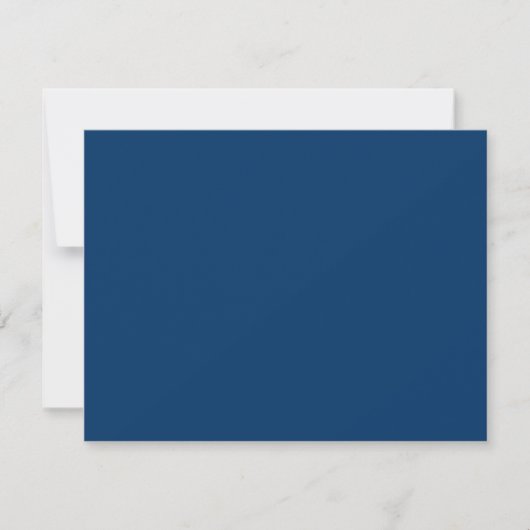Noah Jack Bar Mitswa Ontvangst Marineblauw Kaart (Voorkant)