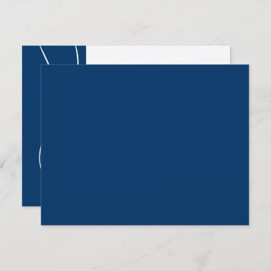 Noah Mark Tallit Reception Bar Mitzvah Informatiekaartje (Voorkant / Achterkant)