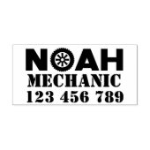 Noah Mechanic Rubber Stamp Rubberstempel (Afrduk)
