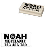 Noah Mechanic Rubber Stamp Rubberstempel (Gestempeld)