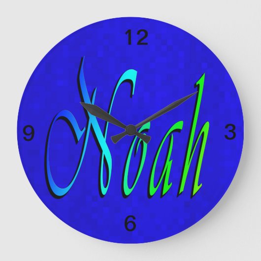 Noah, naam, Logo, Grote Klok (Voorkant)