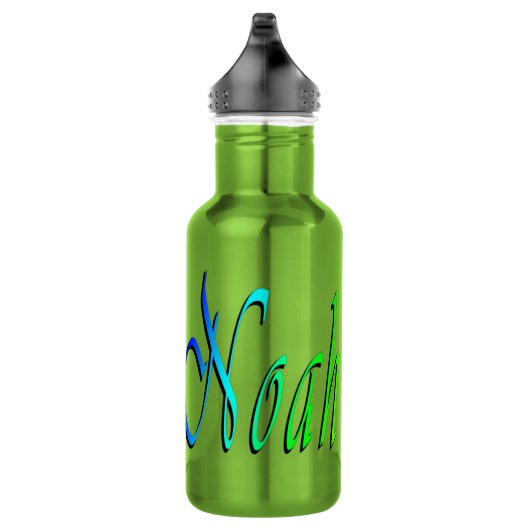 Noah, naam, Logo, herbruikbare waterfles voor jong (Rechts)