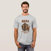 Noah Originele Samenzweringstheoreticus Christelij T-shirt (Voorkant volledig)