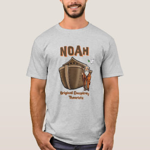 Noah Originele Samenzweringstheoreticus Christelij T-shirt