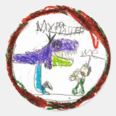 Noah: Ronde Sticker (Voorkant)