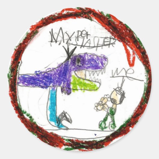 Noah: Ronde Sticker (Voorkant)