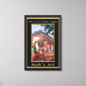 Noah`s Ark Bouw Het Schip Genesis 6 Canvas Afdruk (Voorkant)