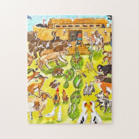 Noah’s Ark Legpuzzel (Verticaal)