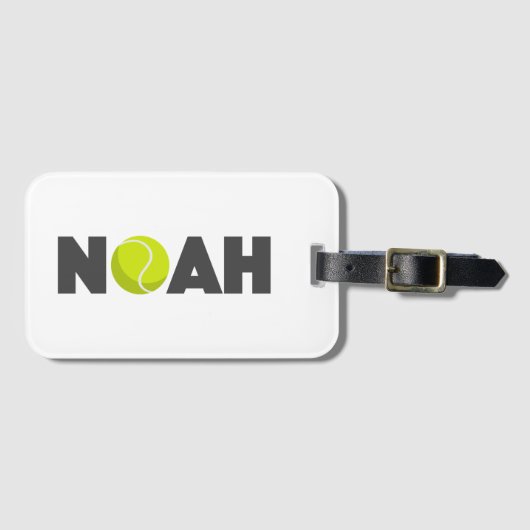 Noah Tennis Bagagelabel (Voorkant (horizontaal))
