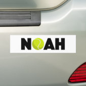 Noah Tennis Bumpersticker (Op auto)
