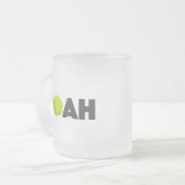 Noah Tennis Matglas Koffiemok (Voorkant links)