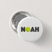 Noah Tennis Ronde Button 3,2 Cm (Voorkant /achterkant)
