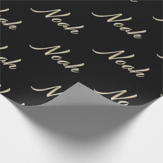 Noah Vorname Name edles Geschenkpapier Papier (Hoek)